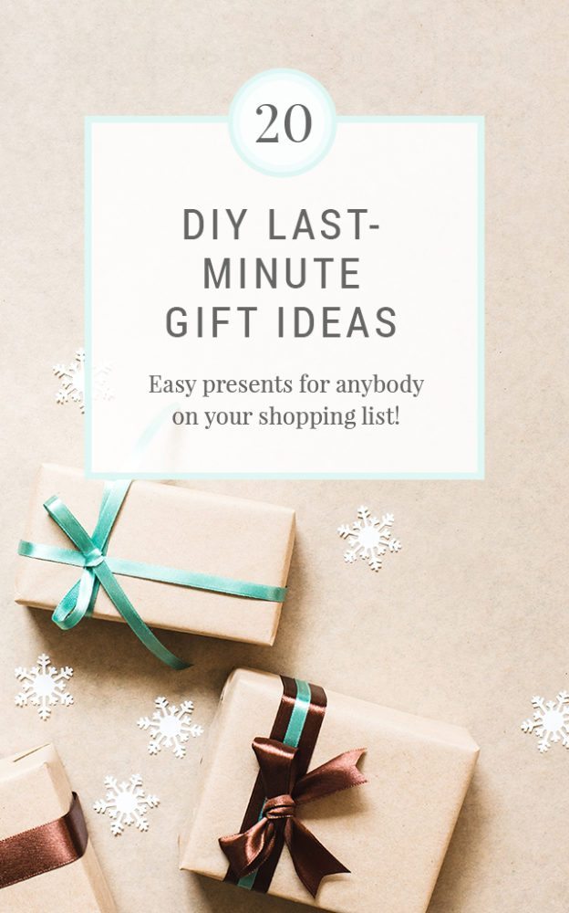 10 DIY Last Minute Christmas Gifts