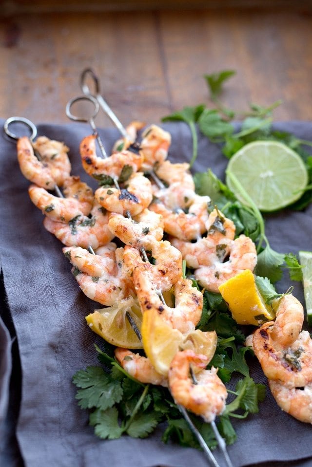 Citrus Marinated Shrimp Skewers Recipe - Good Eats