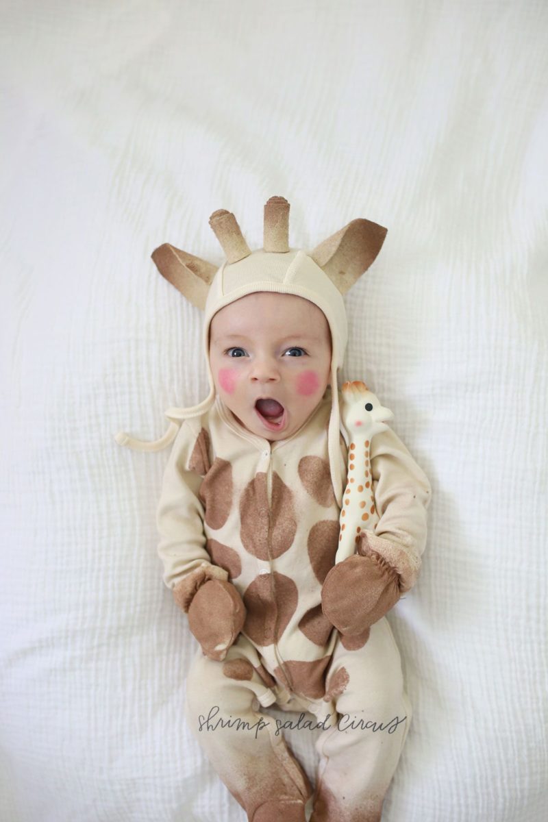 giraffe costume makeup