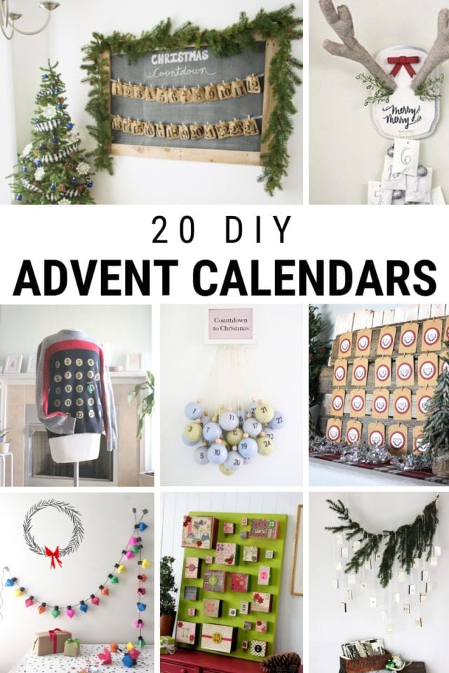 20 Unique DIY Advent Calendars - Shrimp Salad Circus