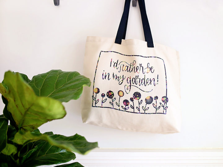 DIY Tote Bag & Coasters Easy Gift Idea Made with Cricut Infusible
