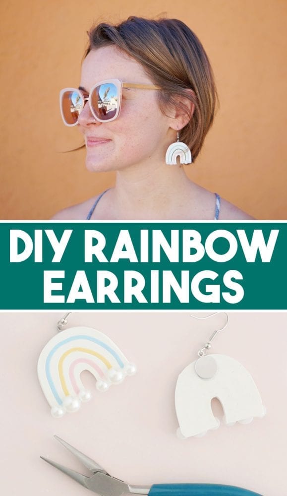 Rainbow DIY Polymer Clay Earrings - Shrimp Salad Circus